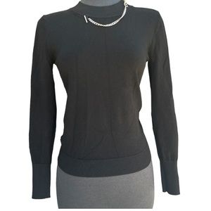 Louis Vuitton Uniform Sweater w bracelet chain (Black)